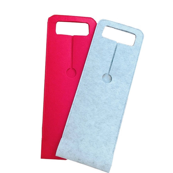 Polyester Felt Wine Glass Bottle Bag with Handle
