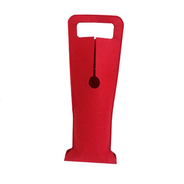 Polyester Felt Wine Glass Bottle Bag with Handle