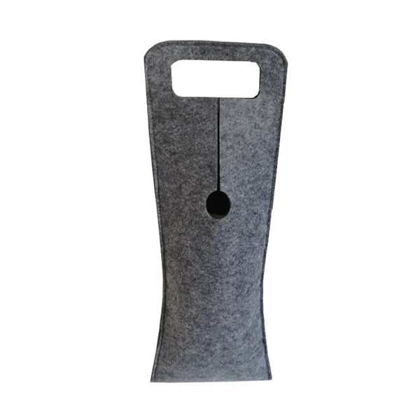 Polyester Felt Wine Glass Bottle Bag with Handle