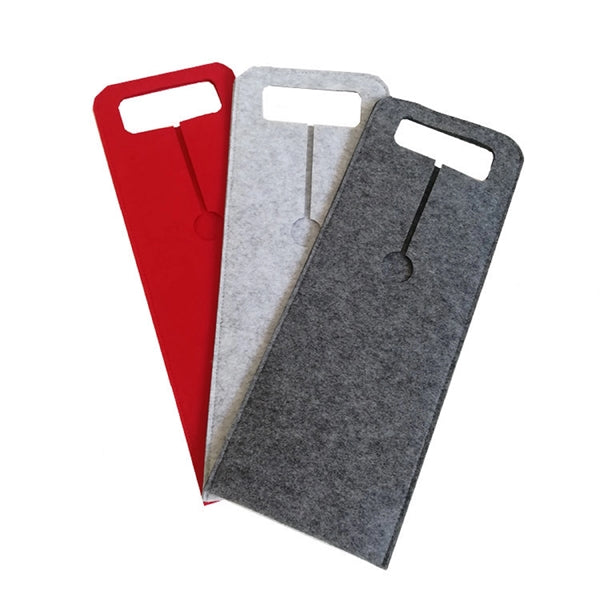 Polyester Felt Wine Glass Bottle Bag with Handle