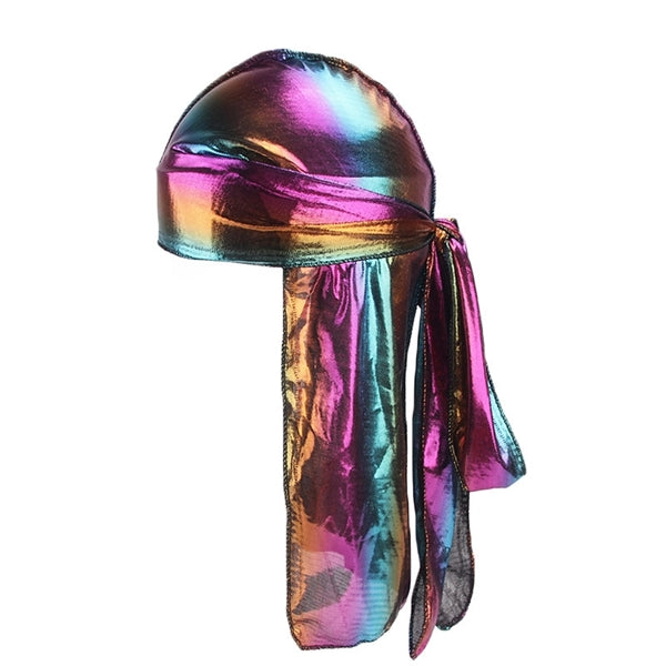 Silky Hologram Headwrags Durag