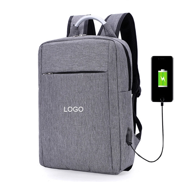 15 In Laptop Backpack Case Briefcase USB