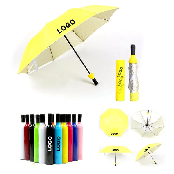 Travel Bottle Folding Umbrella