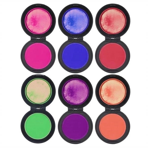 6 Colors Hair Dye Powder Cake