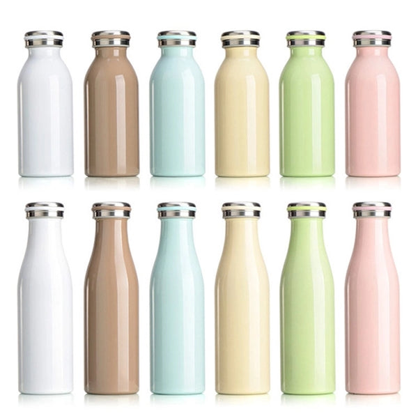 17OZ Stainless Steel Vacuum Milk Bottle Water Tumbler