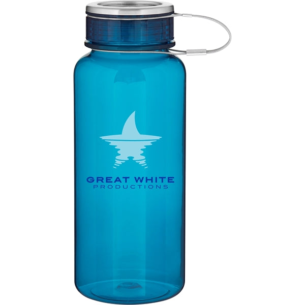 33.8 oz h2go Canter Single Wall Plastic Water Bottle