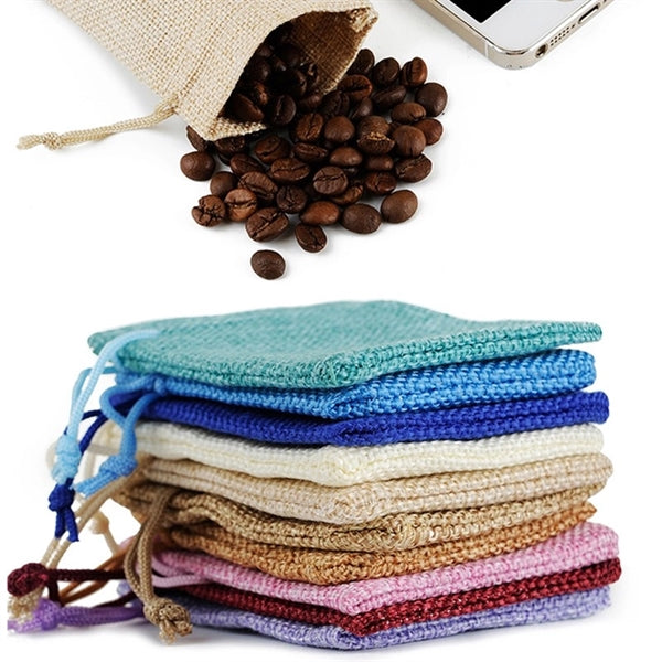Jute Drawstring Bag
