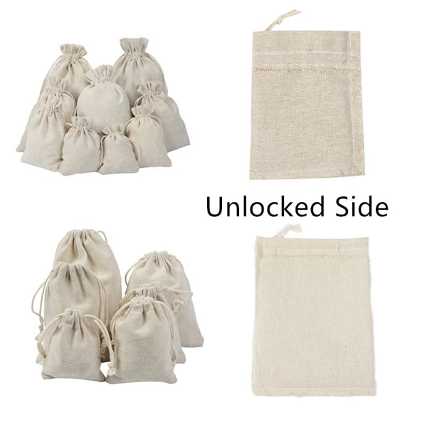 Cotton Canvas Drawstring Bag