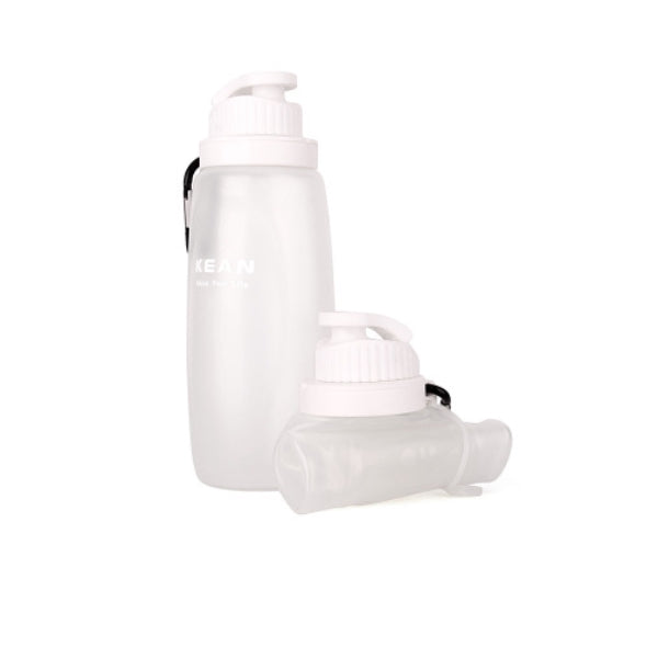 11OZ Silicone collapsible water bottle