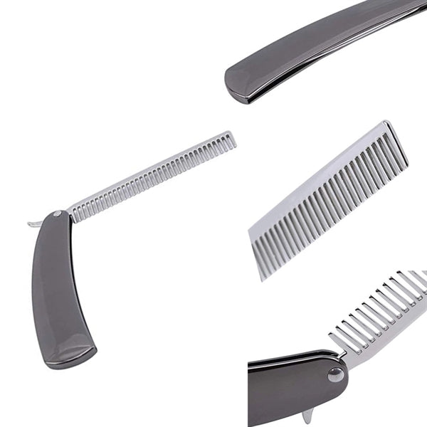 Stainless Steel Folding Comb