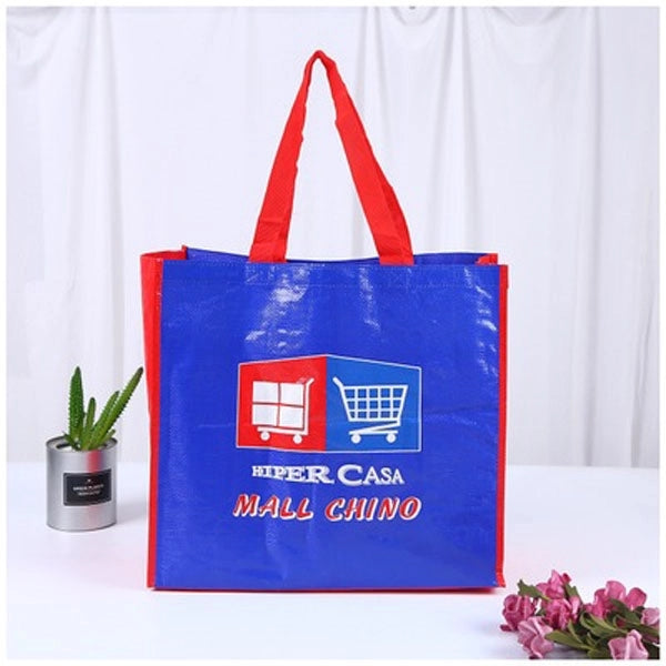 Glossy Light Laminated Tote Bag