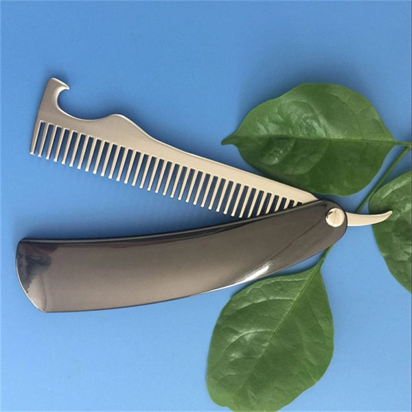 Metal Folding Comb Bottle Opener