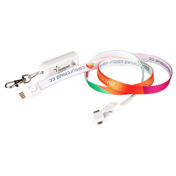 3-in-1 Lanyard Charging Cable