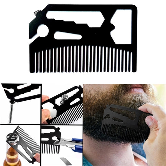 Metal Wallet Comb