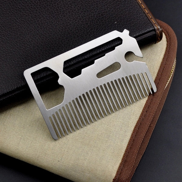 Metal Wallet Comb