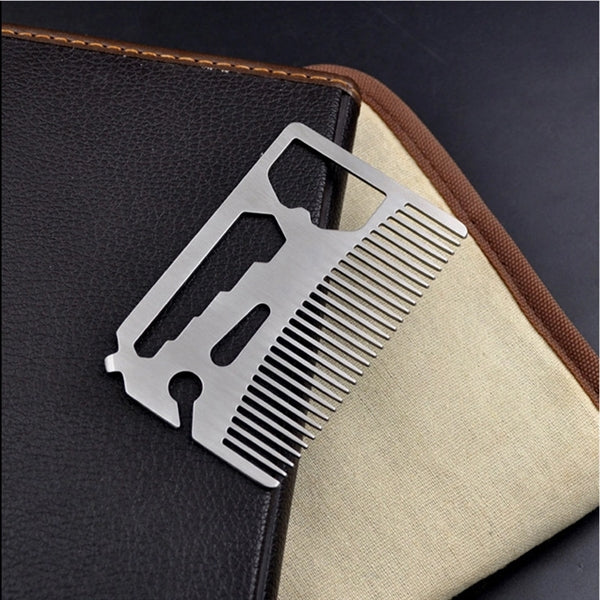 Metal Wallet Comb