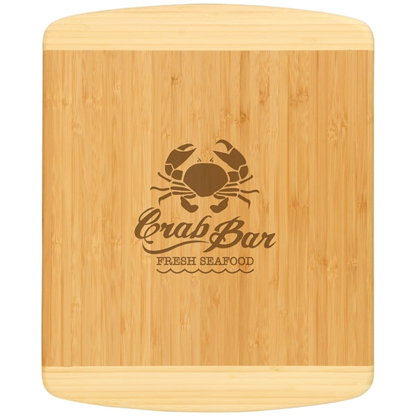 Bamboo Cutting Board 2-Tone 13 1/2"x 11 1/2"
