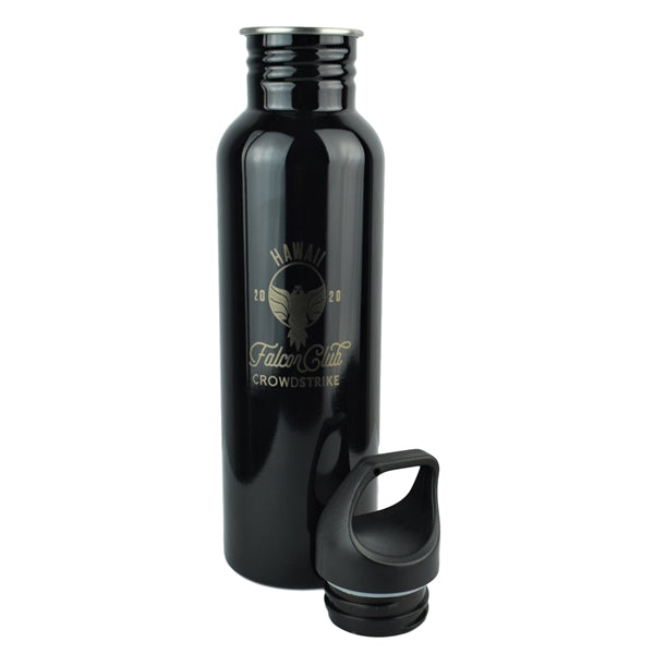 Stainless Steel 26oz Water Bottle with Screw Lid