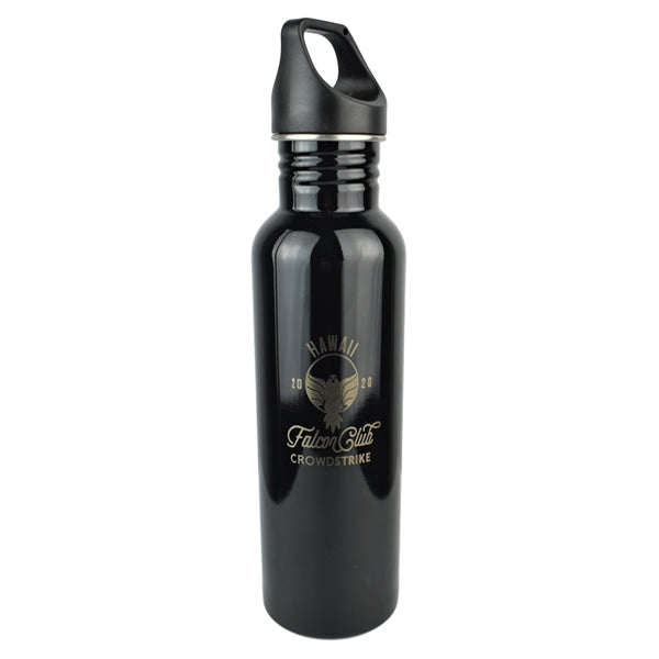 Stainless Steel 26oz Water Bottle with Screw Lid