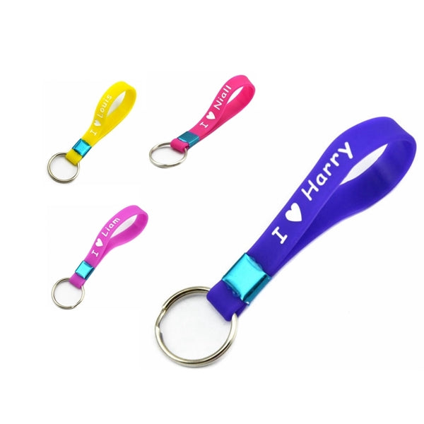Silicone Wristband Keychain