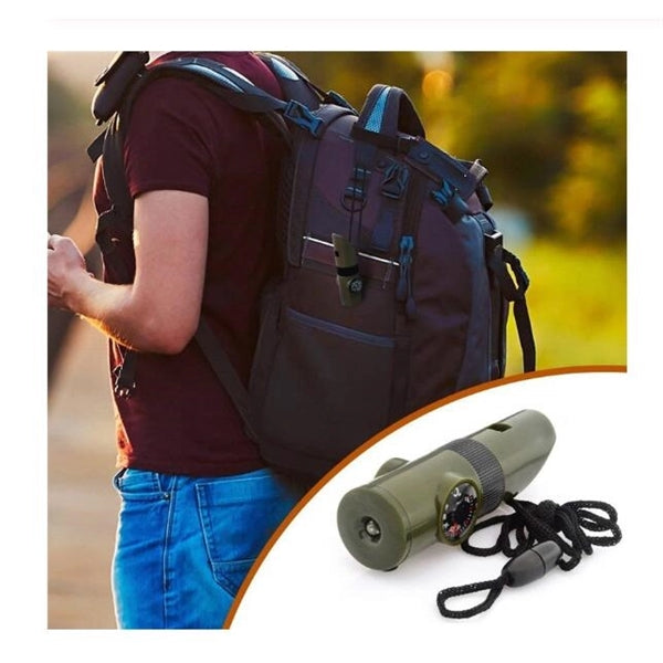 Survival Compass Whistle