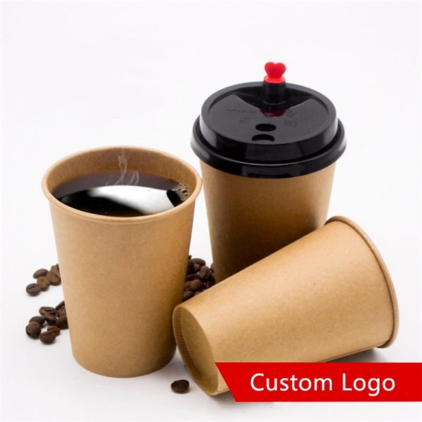 Coffee Paper Cup Wwith Lid