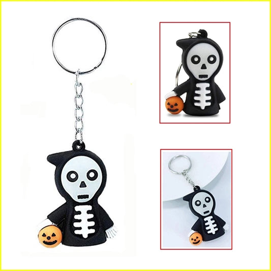 Halloween Christmas Gifts Ghost Skeleton Key Chain