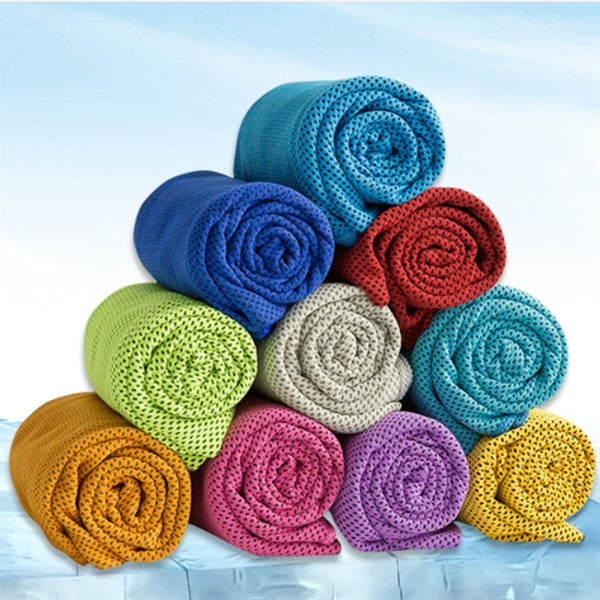 Outdoor sports ice towel with logo