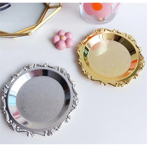 Metal Hard Surface Round Coaster