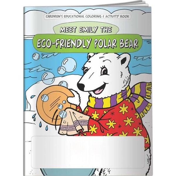 Coloring Book - Eco-Friendly Polar Bear
