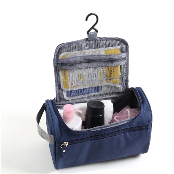 Canvas toiletry bag