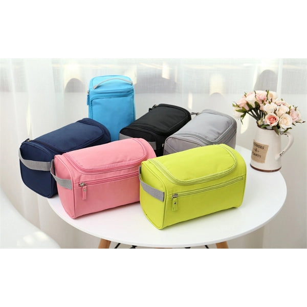 Canvas toiletry bag