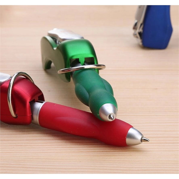 Multifunction Folding Nail Clippers Wtith Ballpoint Pen