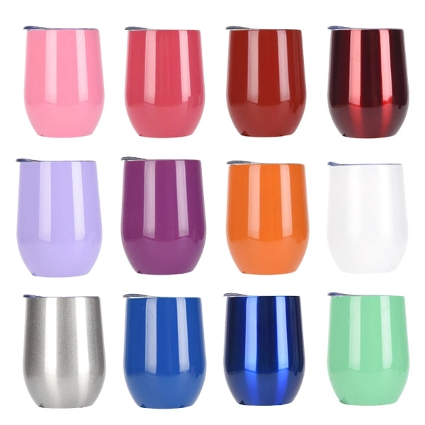12oz Double Wall egg style Coffee Mug