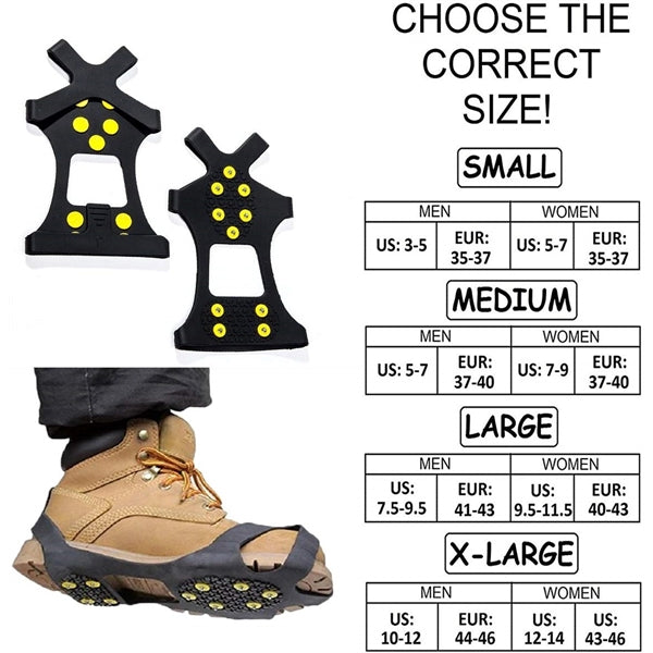 Snow Ice Shoes Grippers