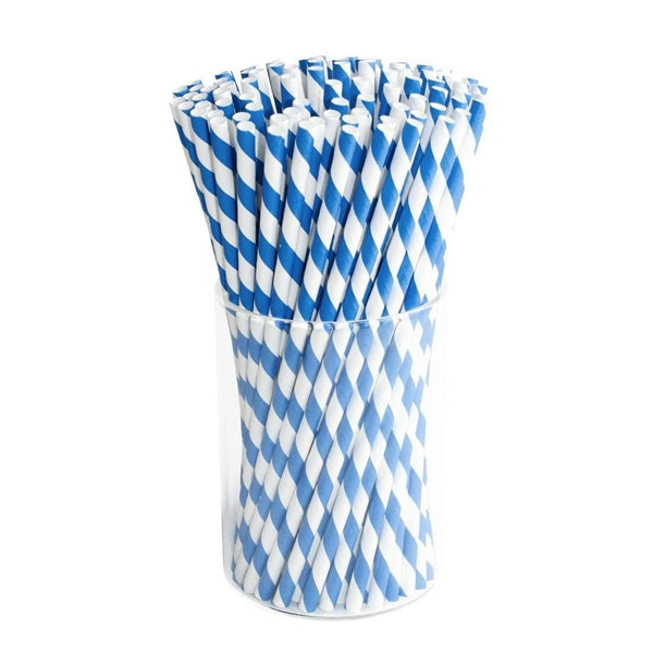 Rainbow Colorful Paper drinking straws