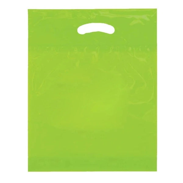 15" x 18" x 3" Biodegradable Reinforced Handle Plastic Bags