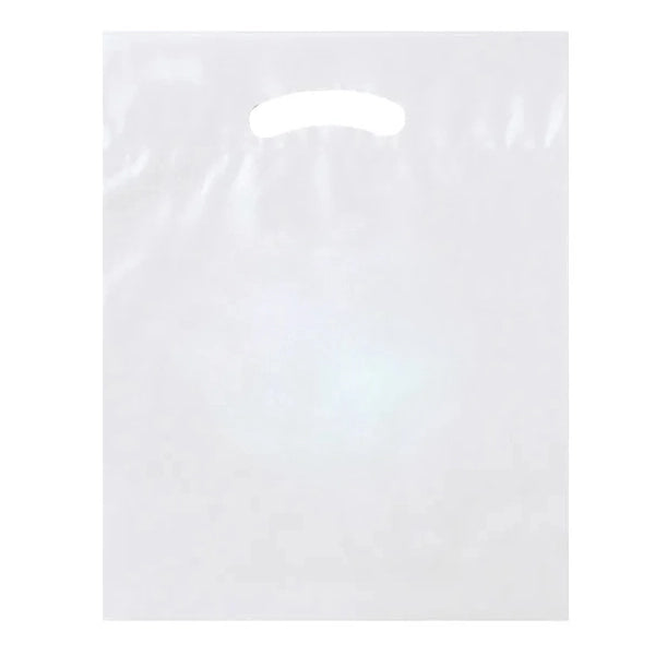 15" x 18" x 3" Biodegradable Reinforced Handle Plastic Bags