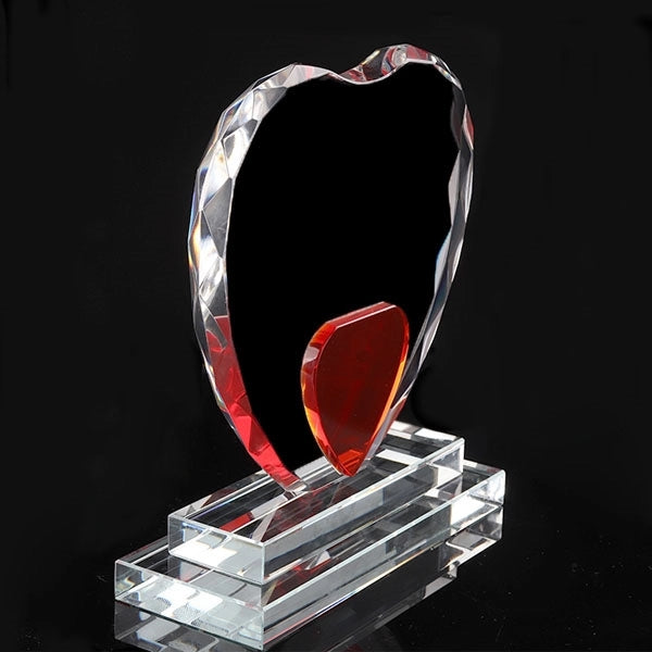Crystal Red Love Trophy