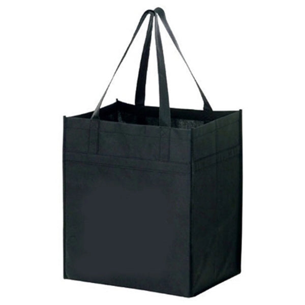 Heavy Duty Non-Woven Grocery Bag Shopper Tote