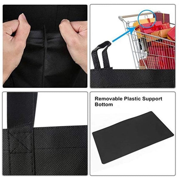 Heavy Duty Non-Woven Grocery Bag Shopper Tote