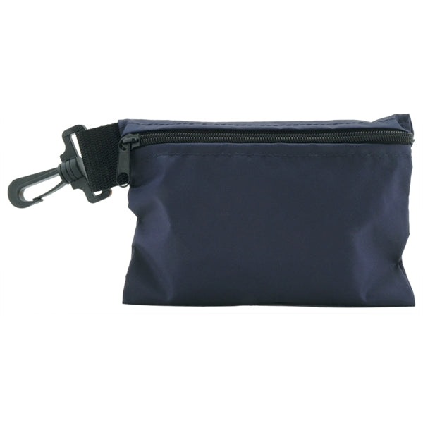 Zippered Valuables Clip on Pouch