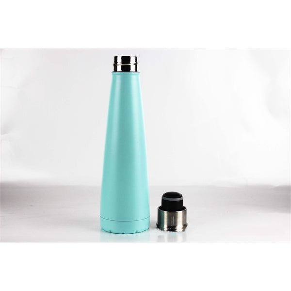 17oz. Stainless Steel Cone Shape Insulated Water Bottle