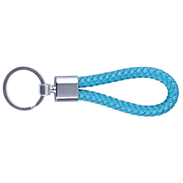 Braided Woven Rope Rings Keychain