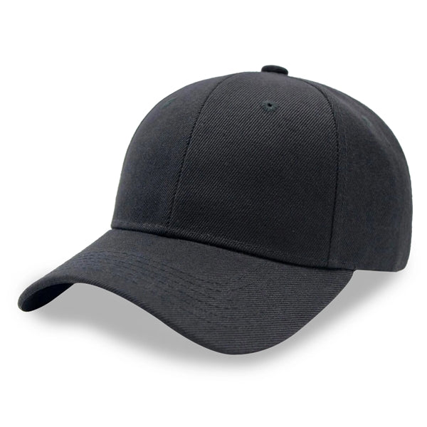 6 Panel Poly Twill Baseball Cap