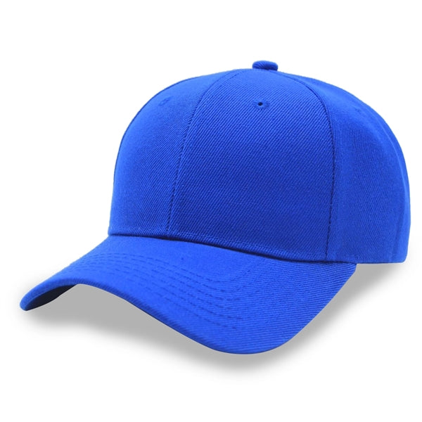 6 Panel Poly Twill Baseball Cap