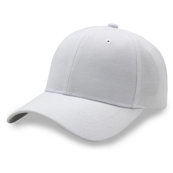 6 Panel Poly Twill Baseball Cap
