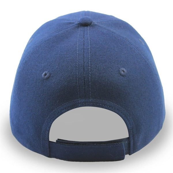 6 Panel Poly Twill Baseball Cap