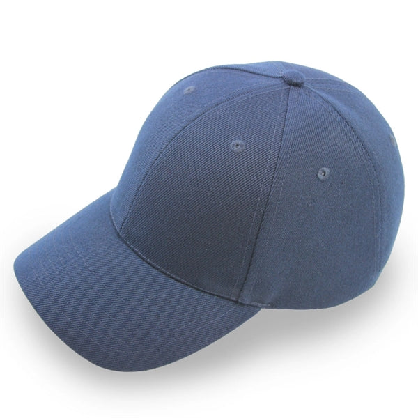 6 Panel Poly Twill Baseball Cap