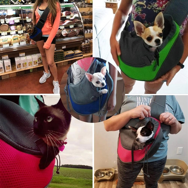 Breathable Travel Bag Carrier for Dogs Cats